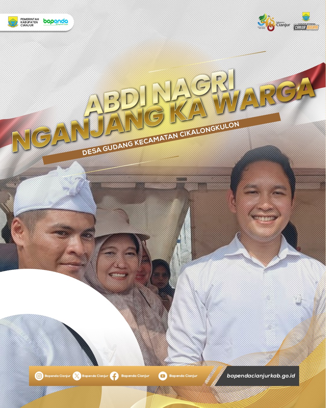 PELAYANAN BAPENDA DALAM KEGIATAN "ABDI NAGRI NGANJANG KA WARGA"